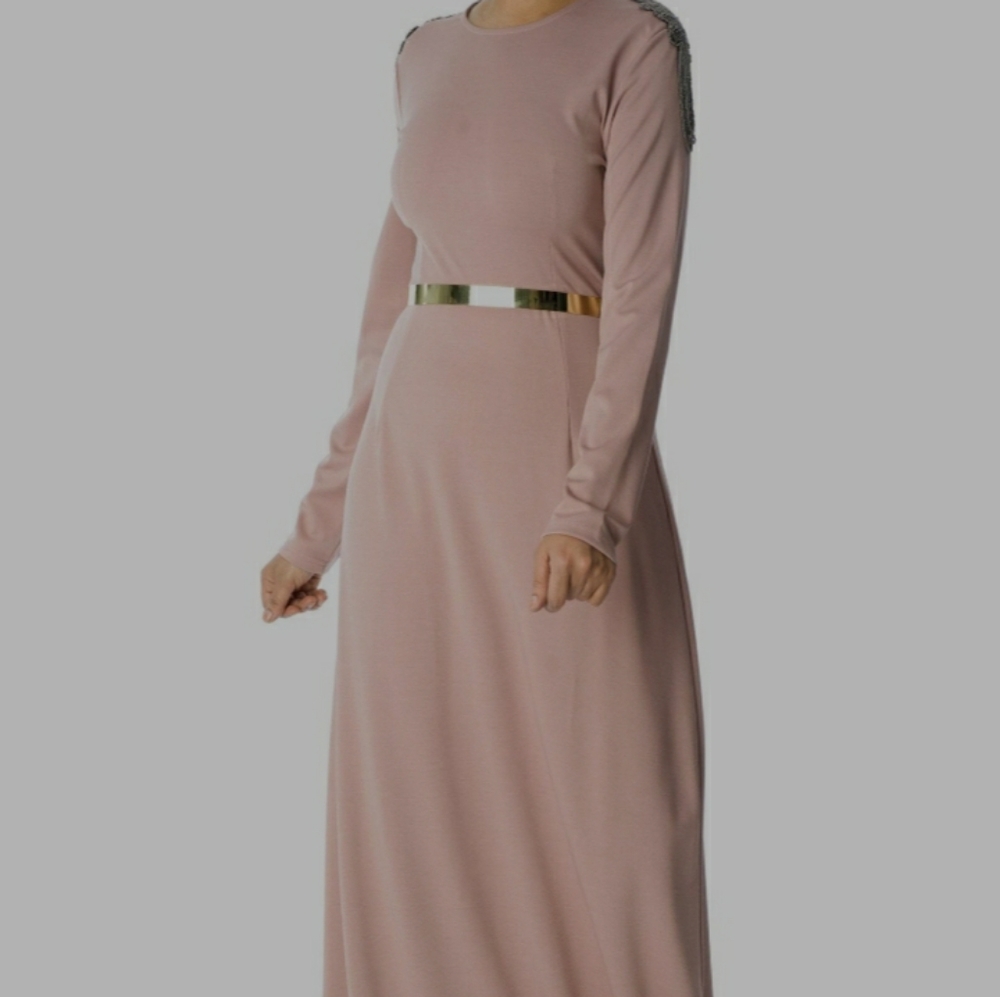 Kabayare shoulder chains maxi dress